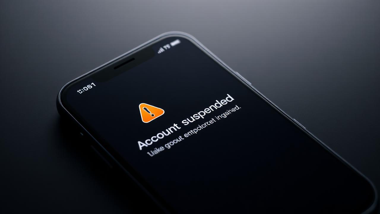 About Temporary Banned Accounts